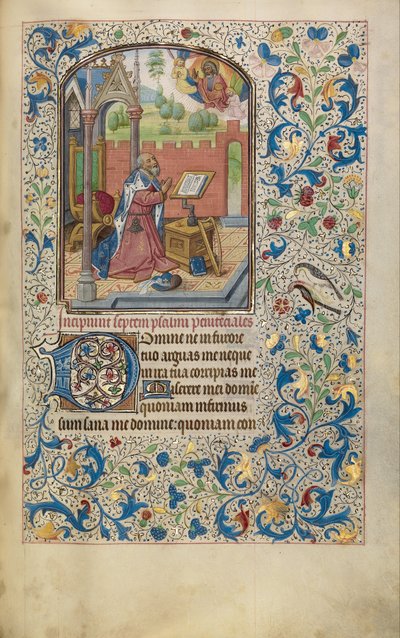 David in Prayer by Willem Vrelant